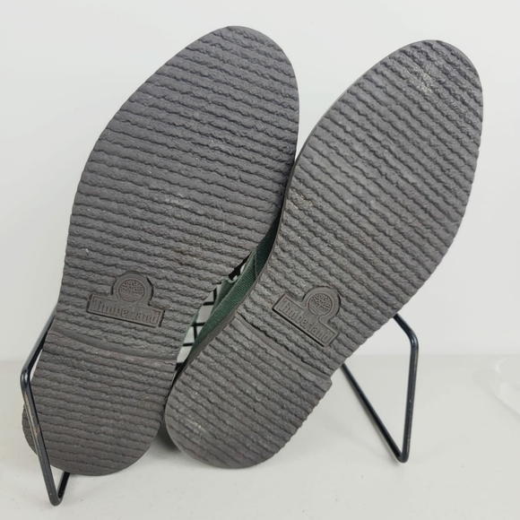 Timberland Woman's Pom Pom Sandals Sz 5 Green - Picture 8 of 8